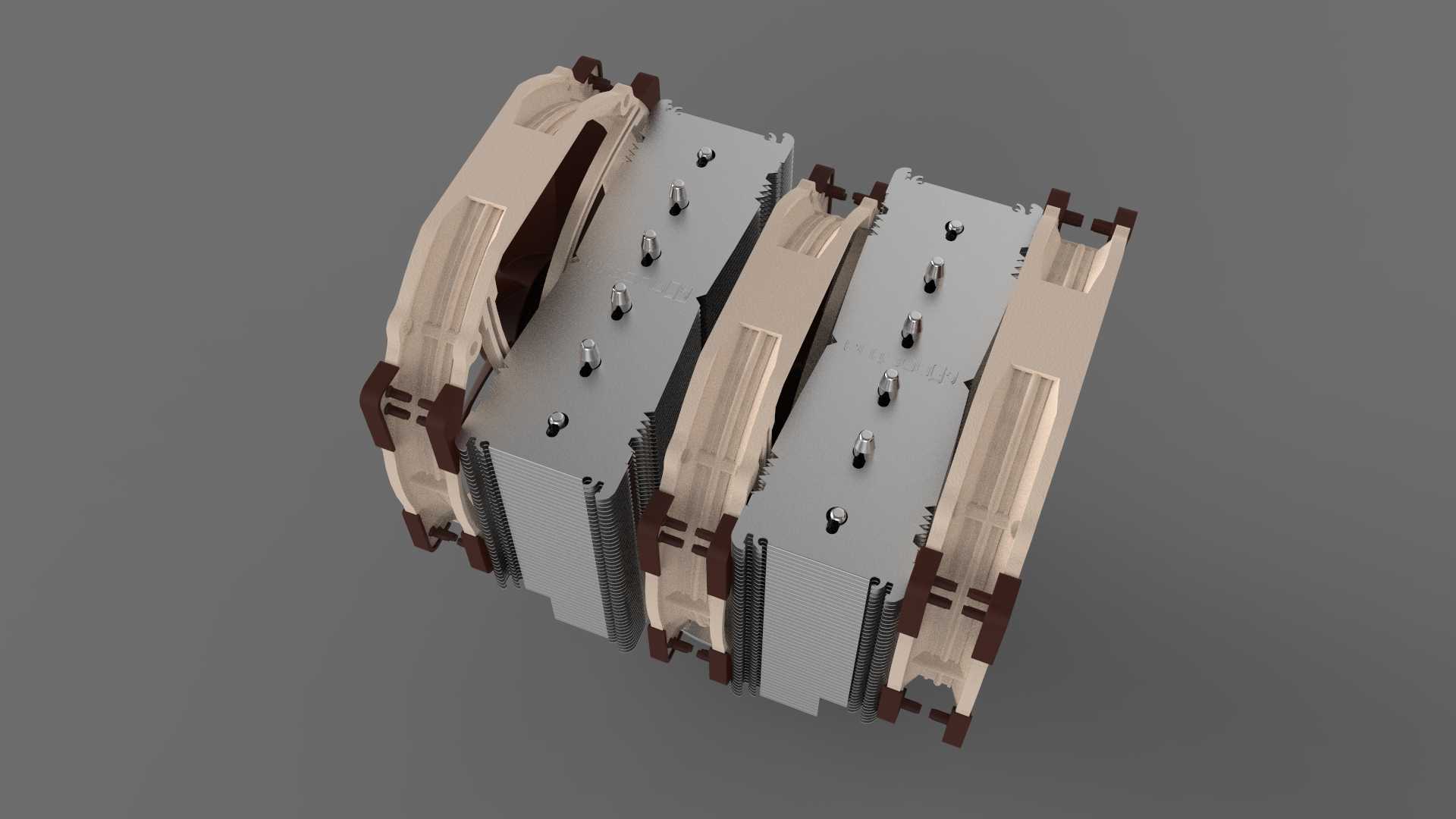 Noctua NH-D15塔CPU冷却器,带NF-A15风扇