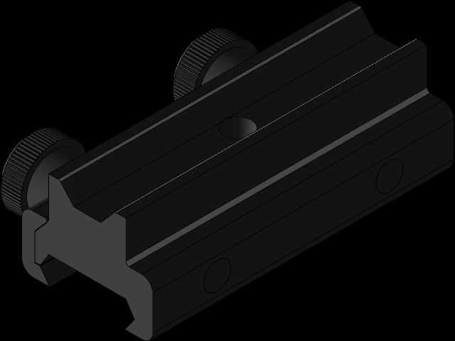 Trijicon TA-51平顶适配器