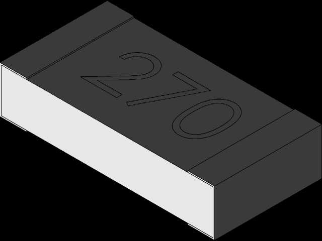 电阻器SMD 1206