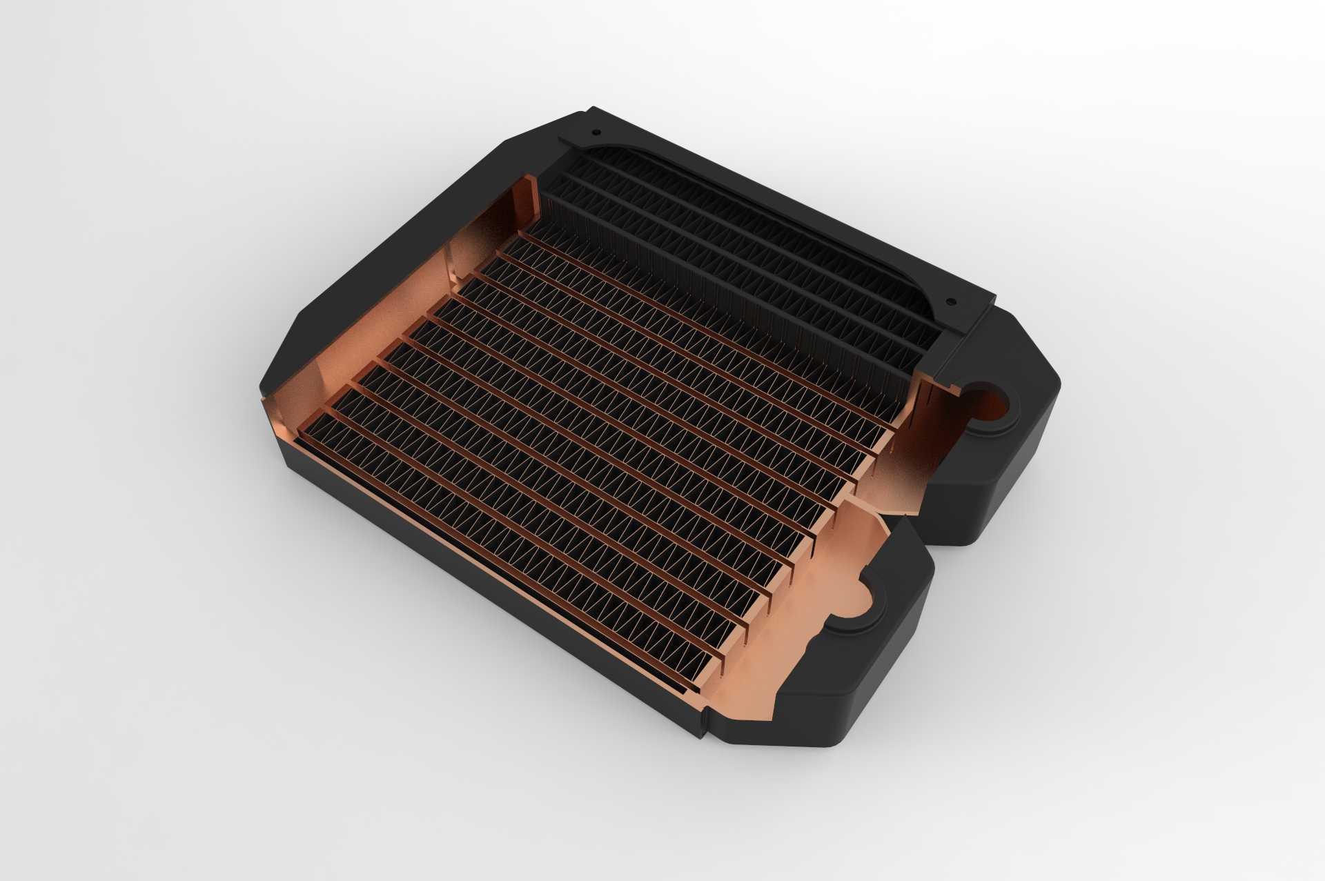 Alphacool ST30单120mm散热器分段