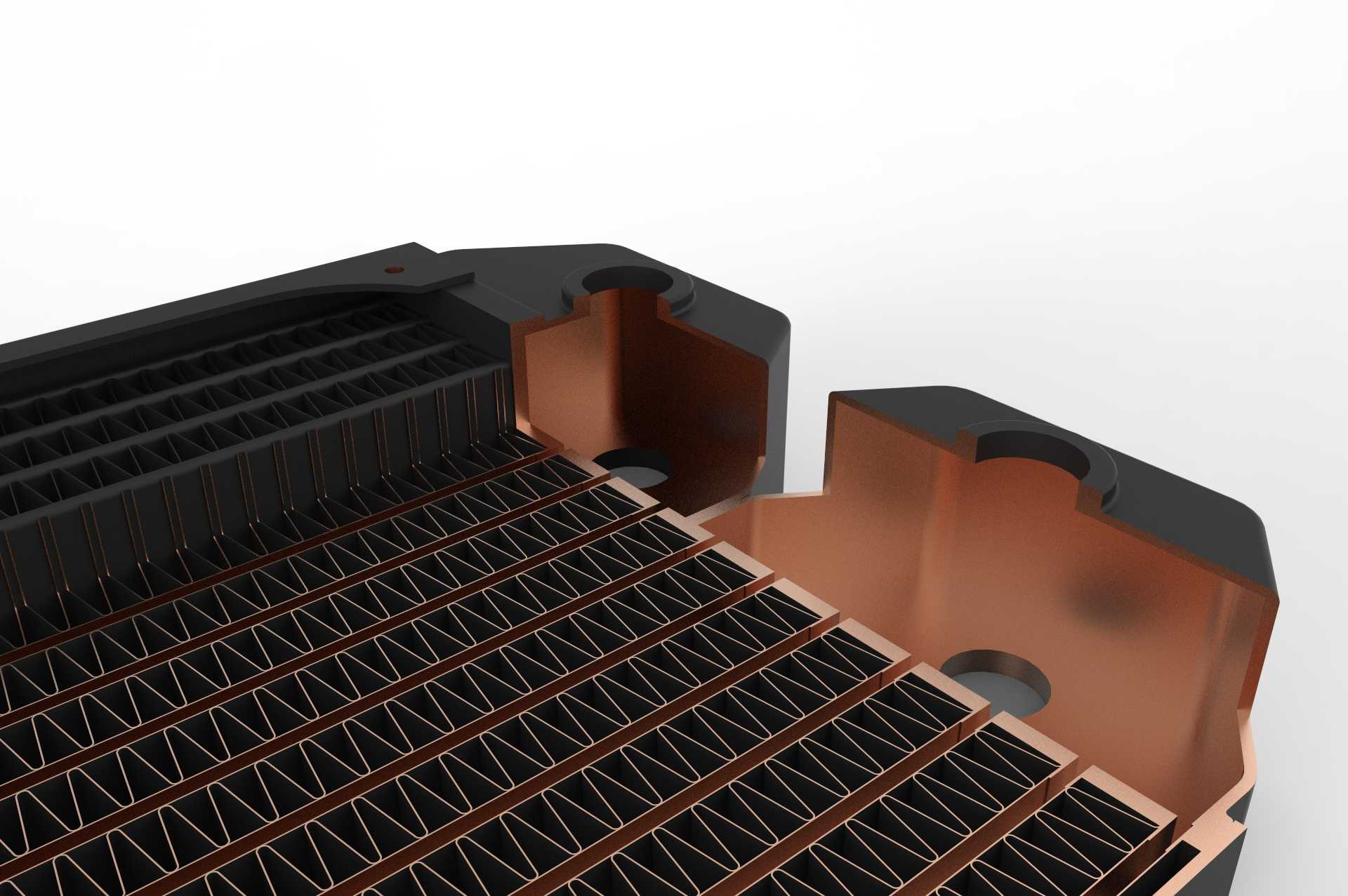 Alphacool ST30单120mm散热器分段