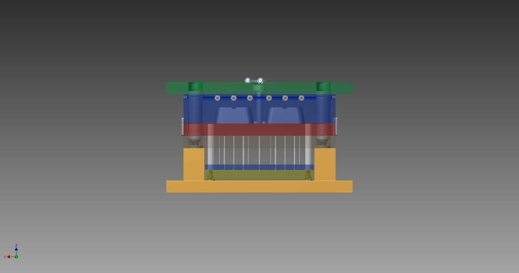烟灰缸塑料模具