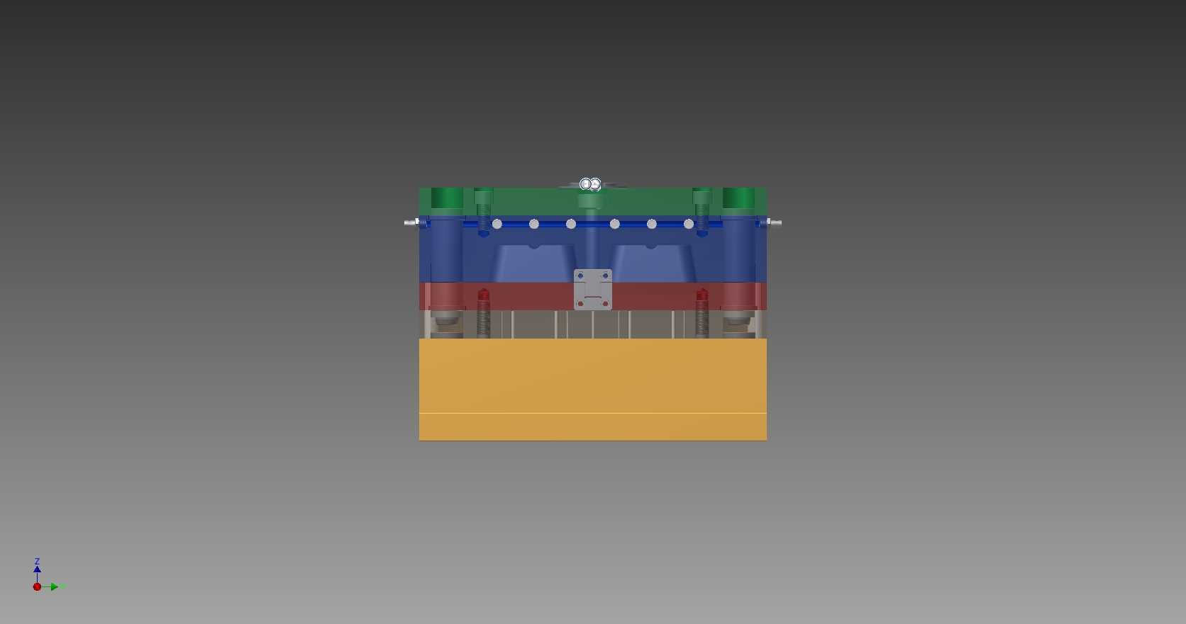 烟灰缸塑料模具