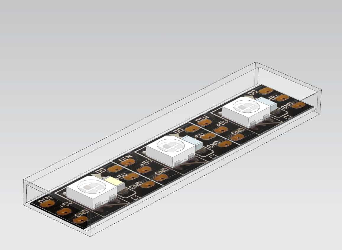WS2812 RGB LED������60/�ף�Neopixel