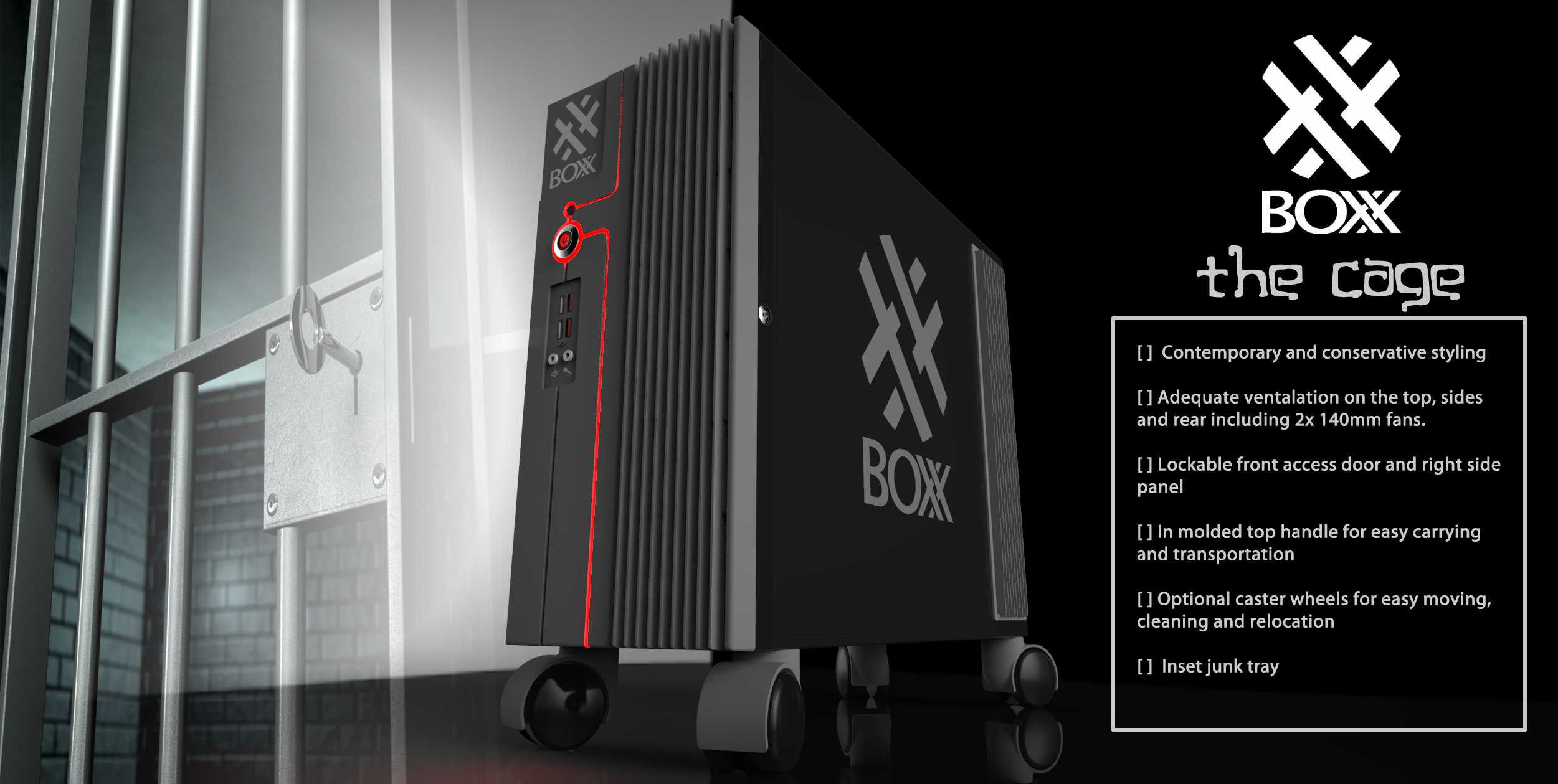工作站:BOXX笼子
