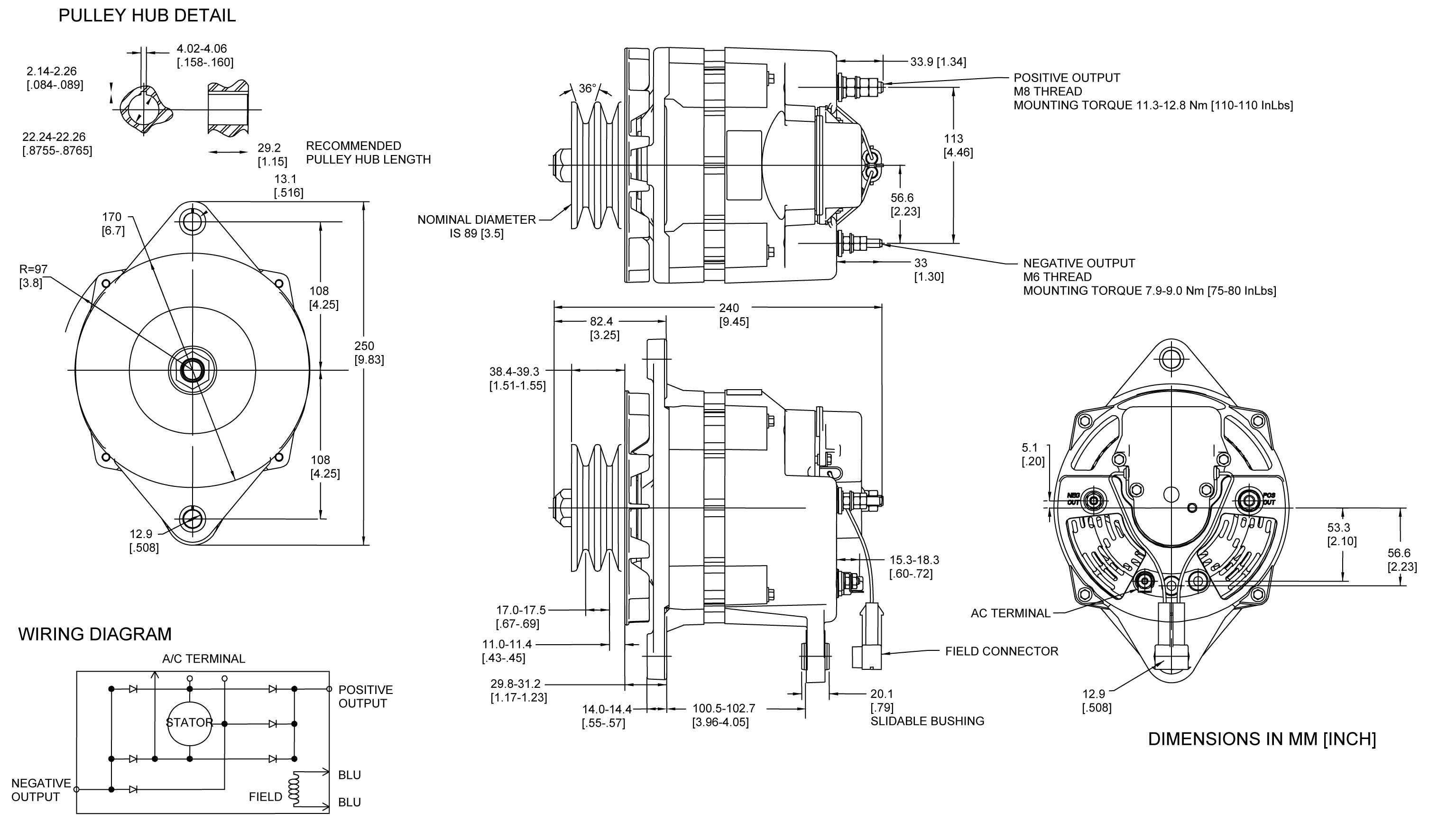 Alternatore-Mercruiser 5.0升