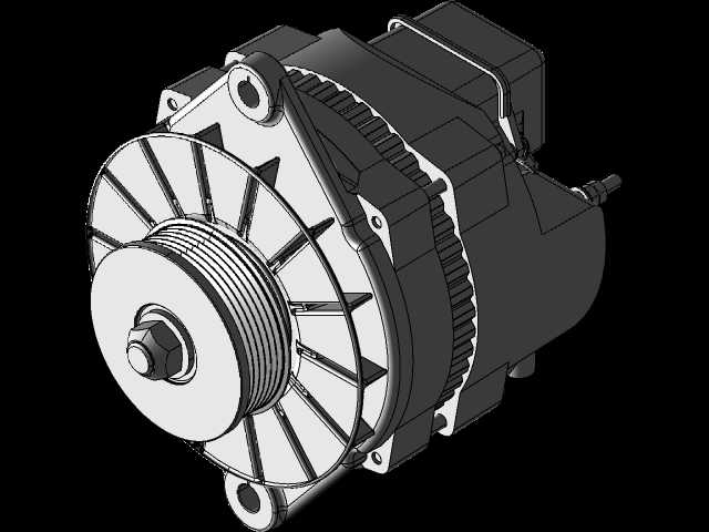 Alternatore-Mercruiser 5.0升