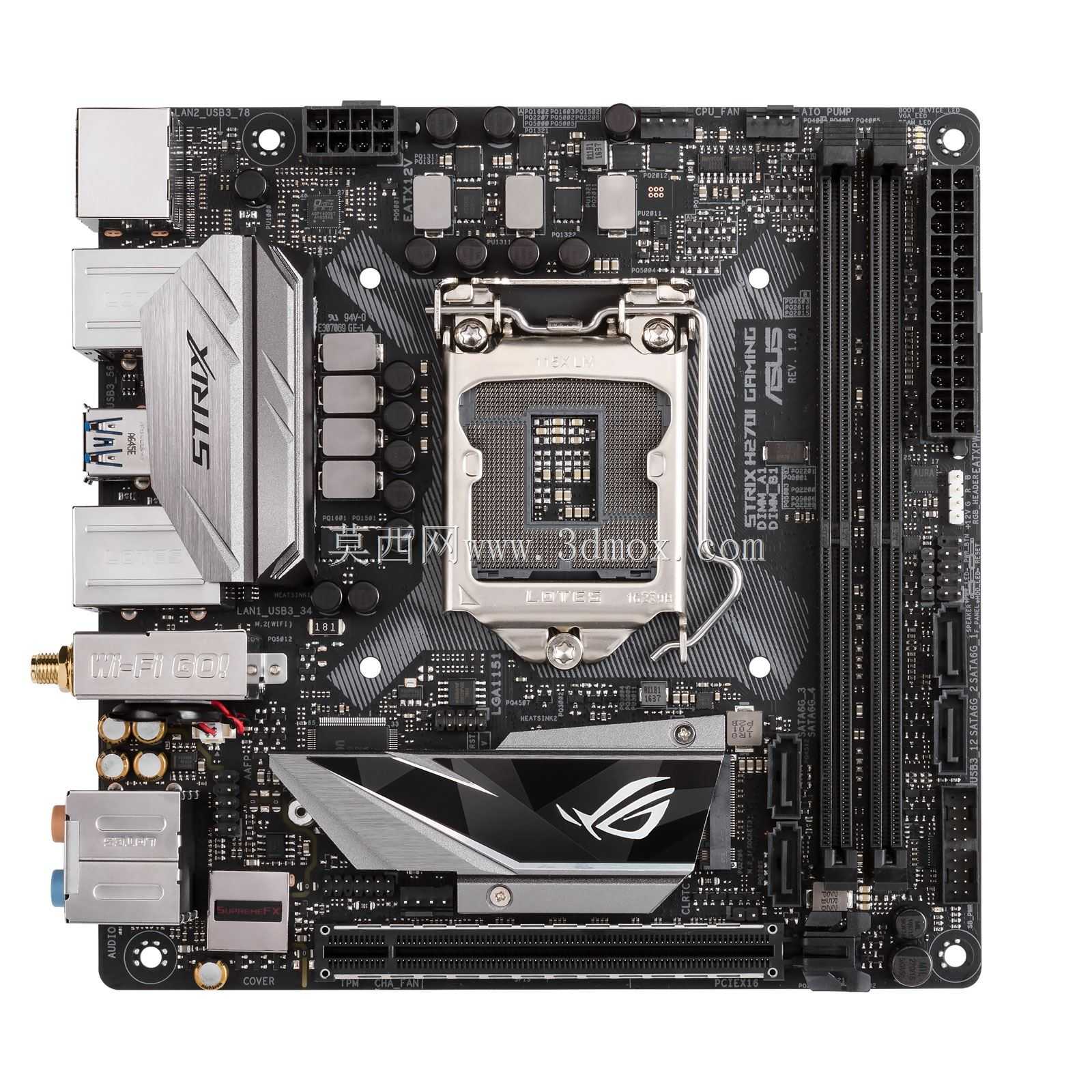 ��˶-ROG STRIX H270I��Ϸ����ITX����