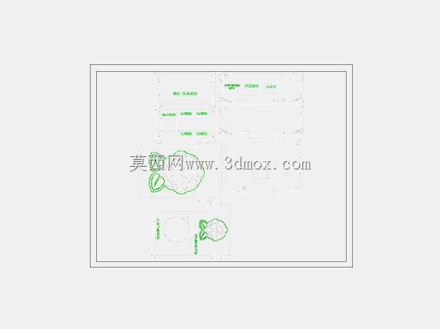 覆盆子皮3激光切割木箱
