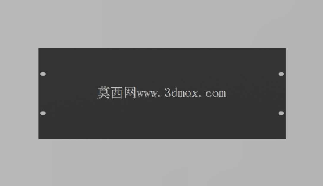 4RU空白面板