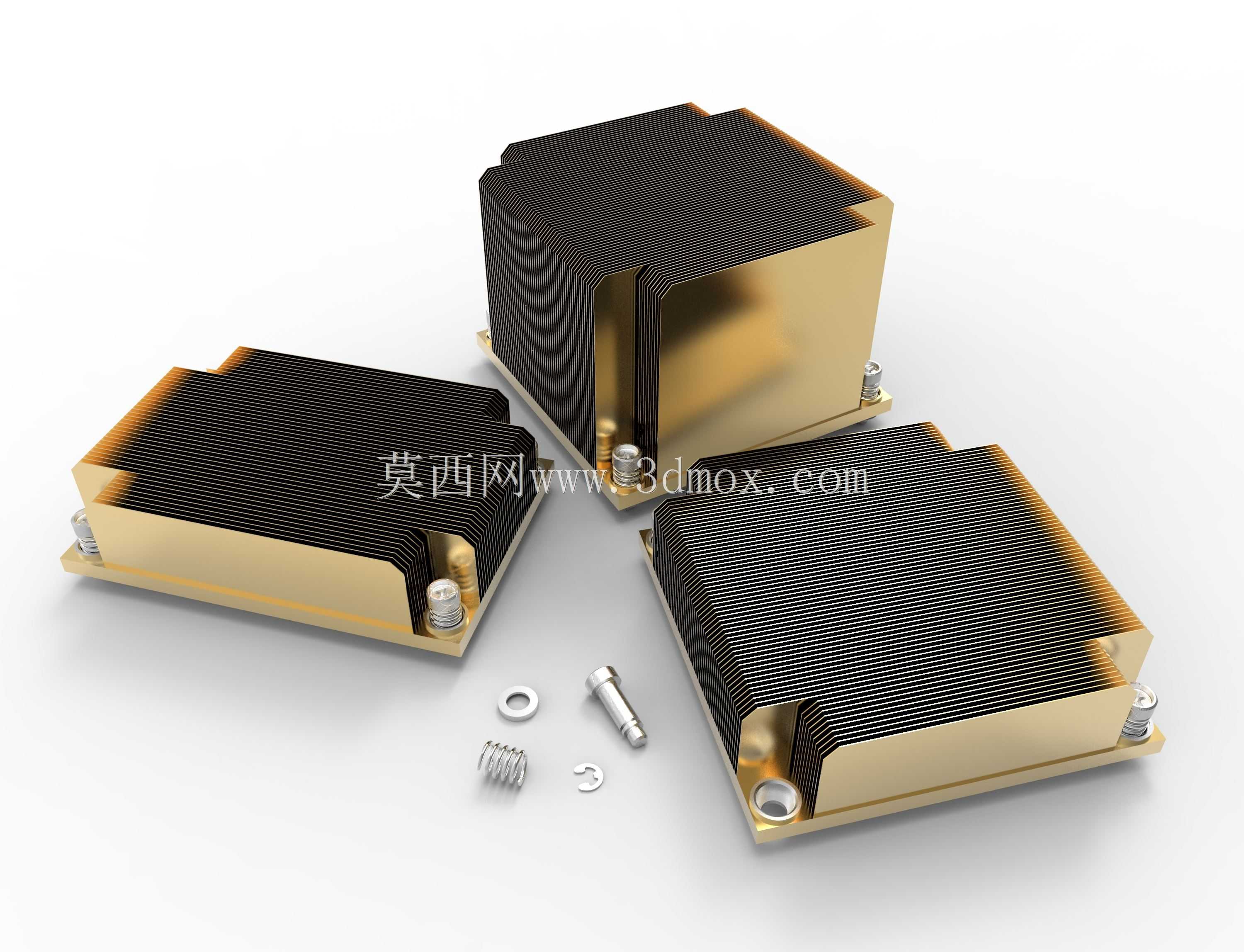 Intel 1U 2U LGA2011 ILM散热器