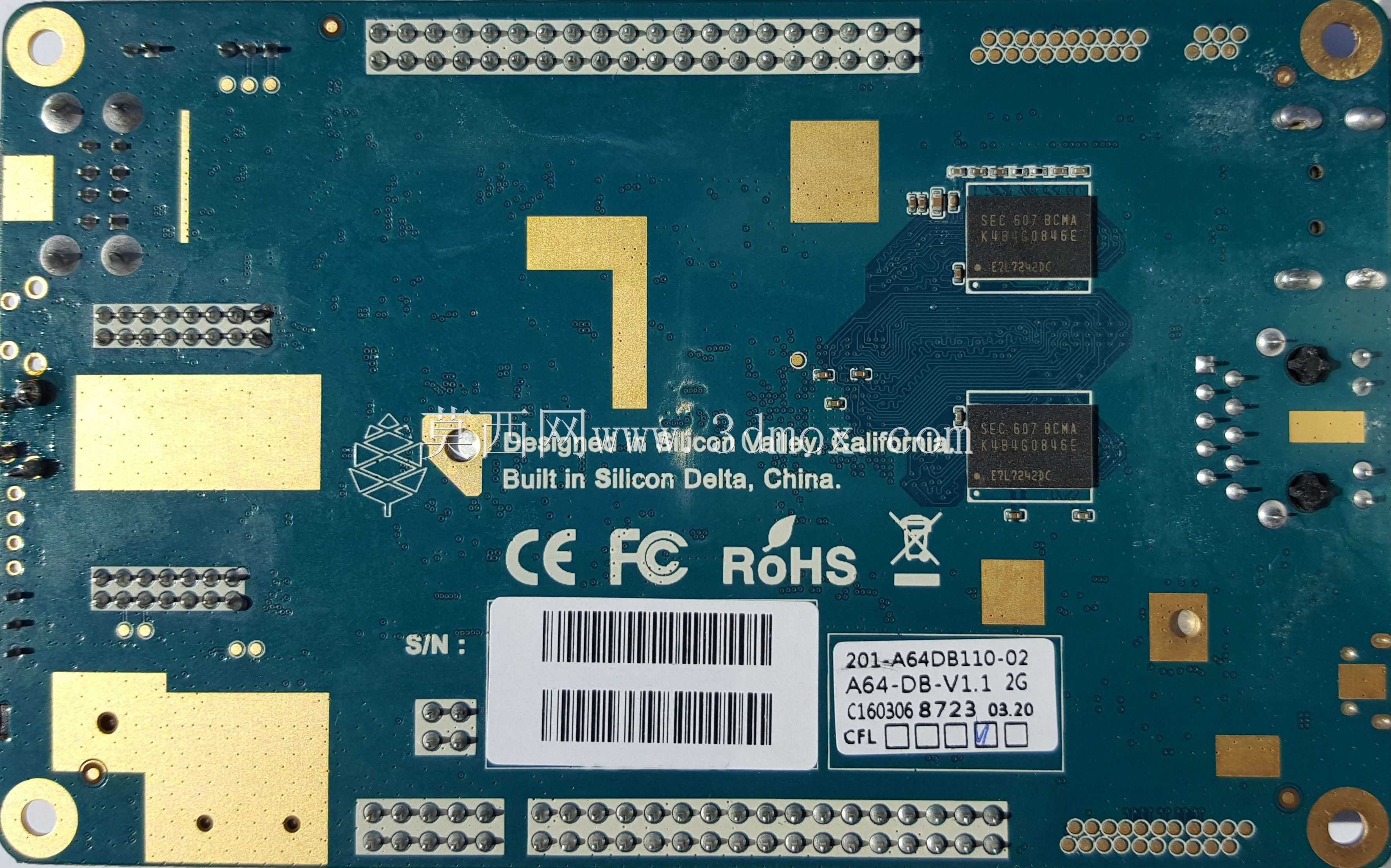 PINE64,A64-DB-2GB-B版
