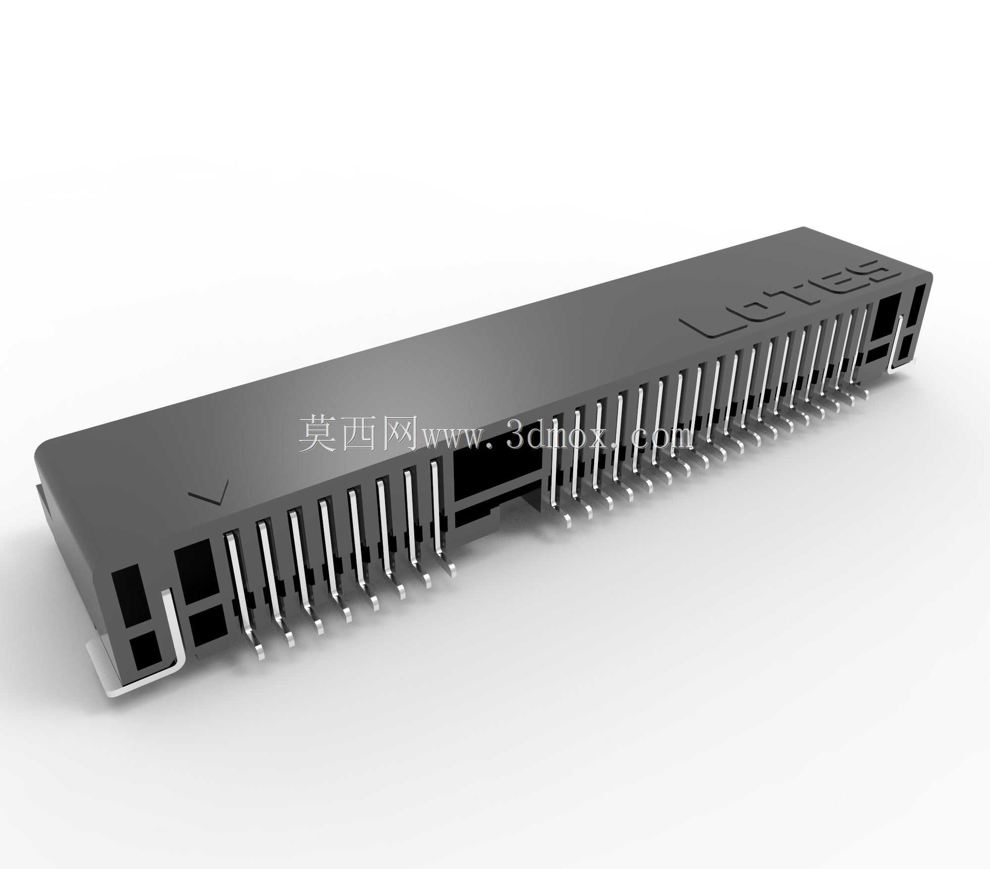 LOTES MINI-PCIE MSATA 4.0H 52P连接器