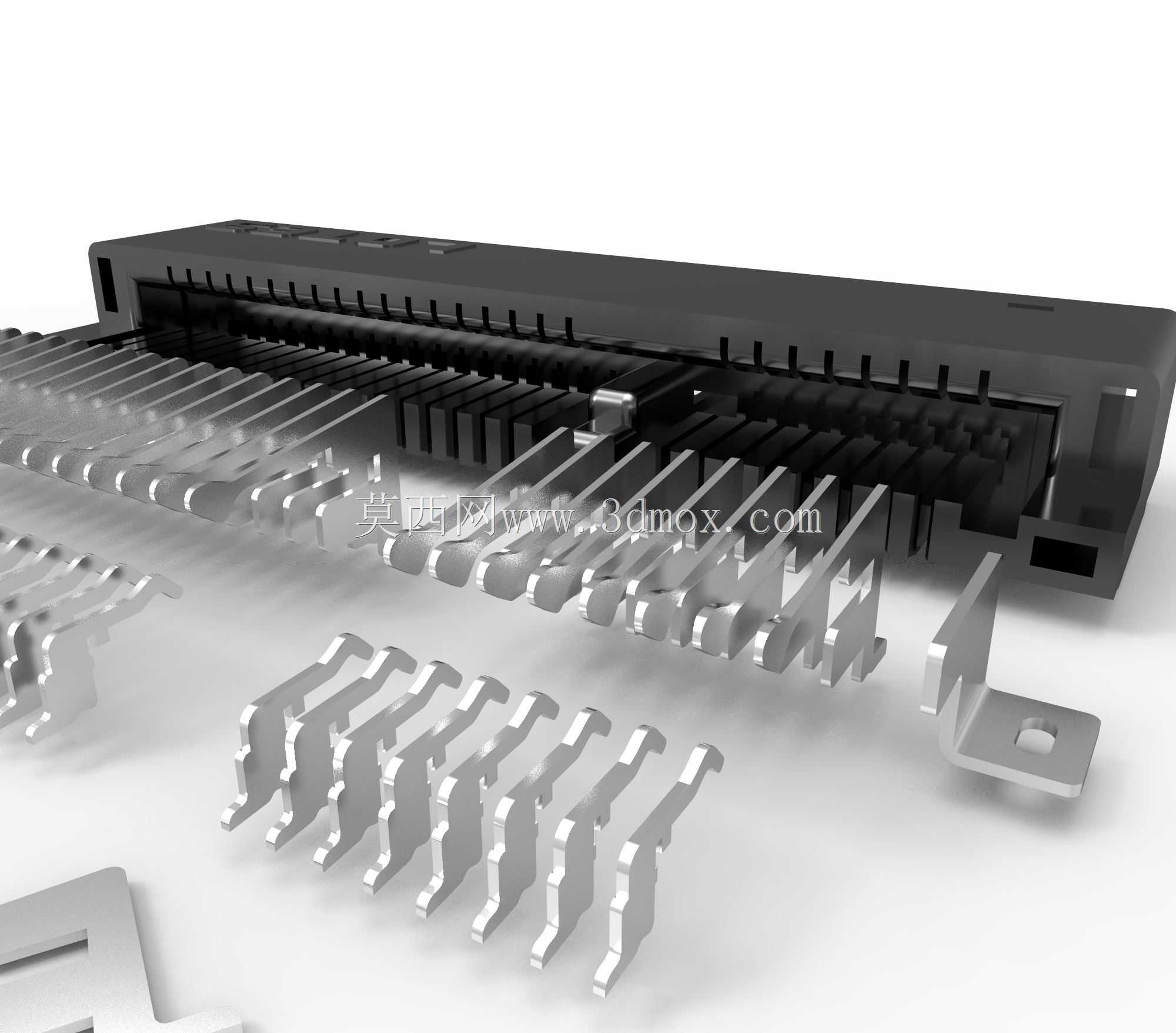 LOTES MINI-PCIE MSATA 4.0H 52P连接器