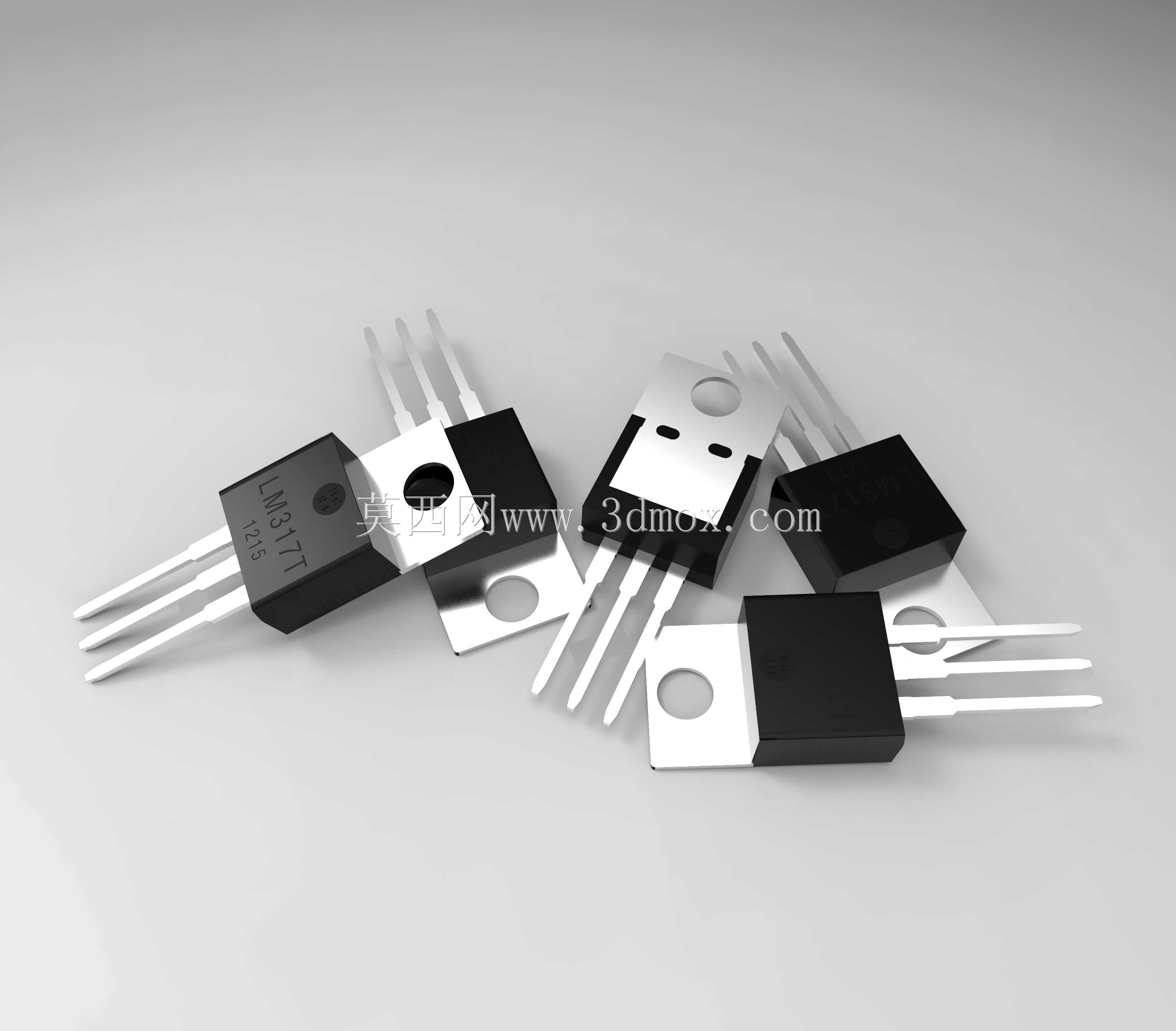 LM317电压调节器(计算机风扇速度控制)