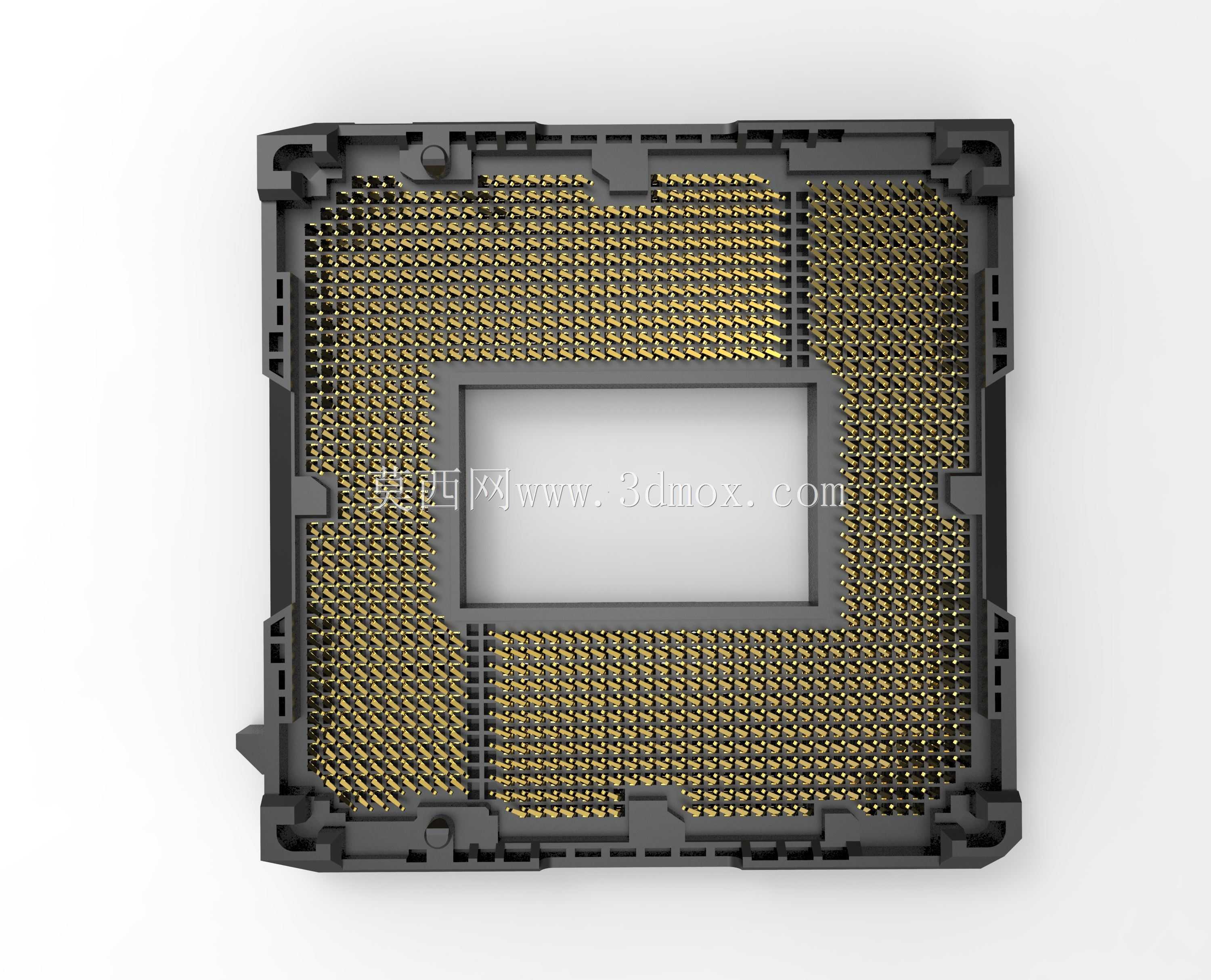 LGA1155 intel cpu插槽详细信息带屏蔽cpu的引脚底座