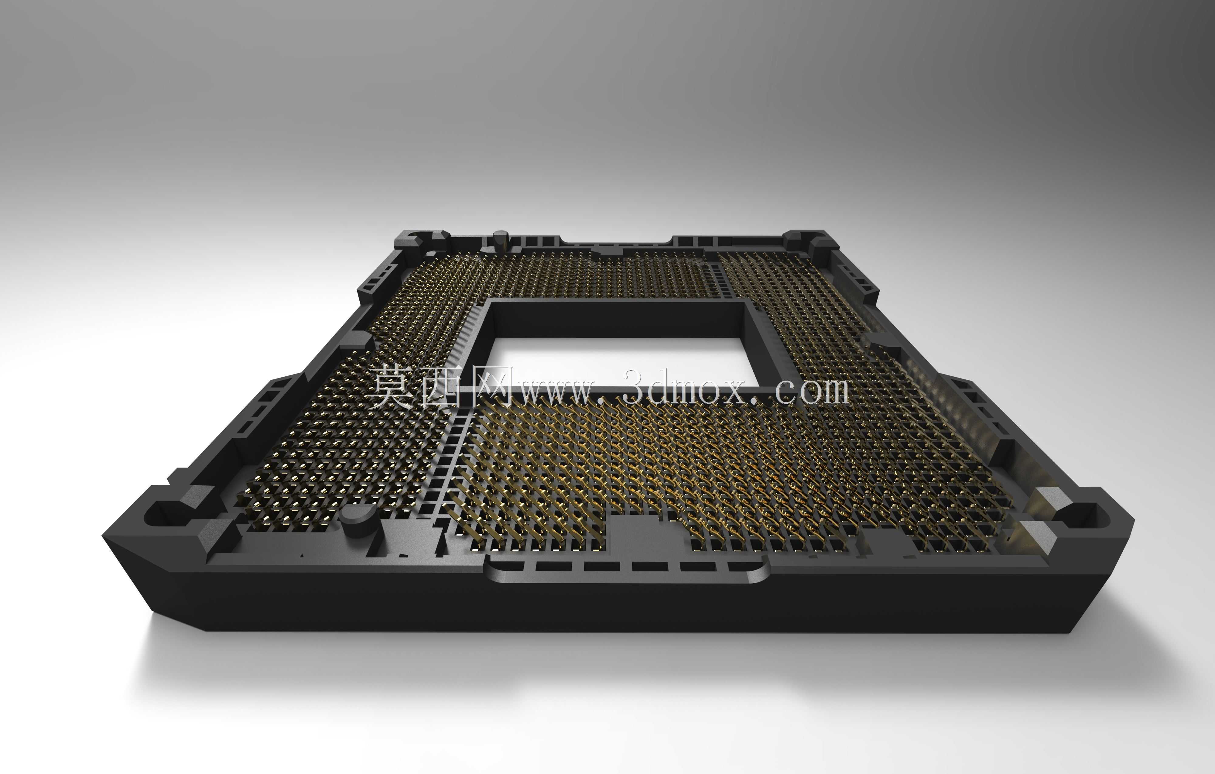 LGA1155 intel cpu插槽详细信息带屏蔽cpu的引脚底座