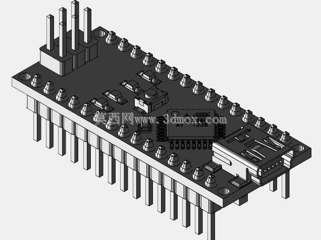 ARDUINO NANO的纳米屏蔽扩展板