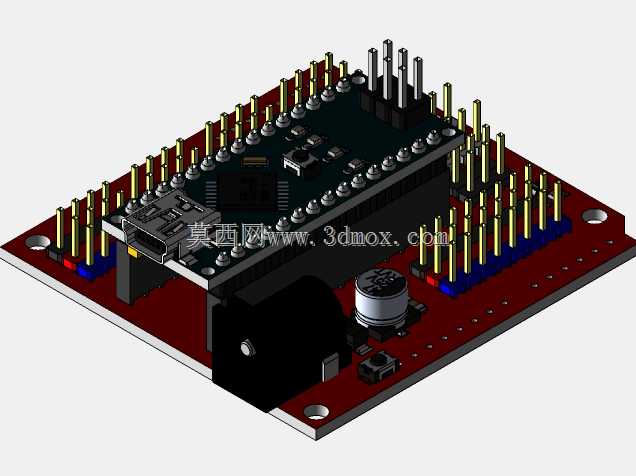 ARDUINO NANO的纳米屏蔽扩展板