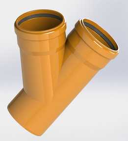 KG�ܽ�ͷDN 110/110mm 45��