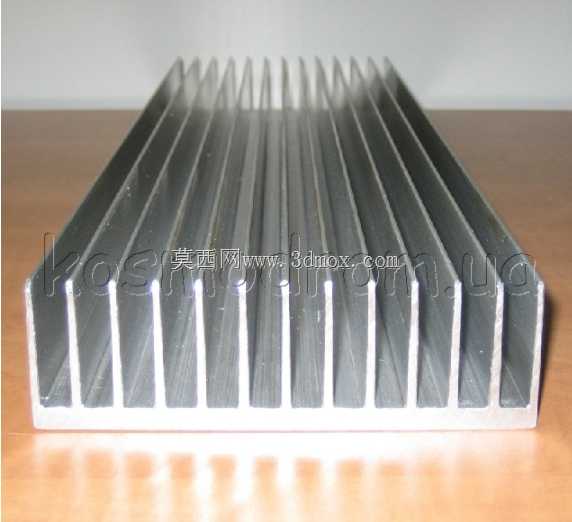 标准123x37mm铝挤压散热器
