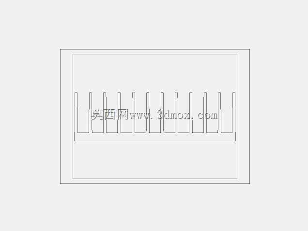 标准123x37mm铝挤压散热器