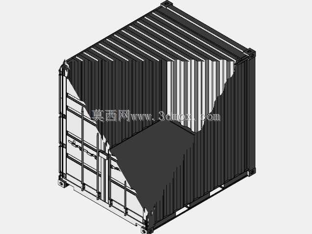 10英尺高的立方体容器