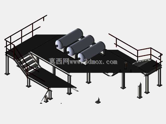 厂房平台,包括猫道