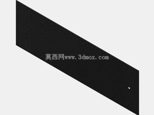 带孔金属波纹管(展平)-SolidWorks教程