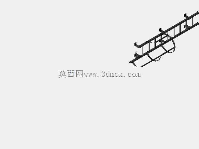 带笼工业梯子