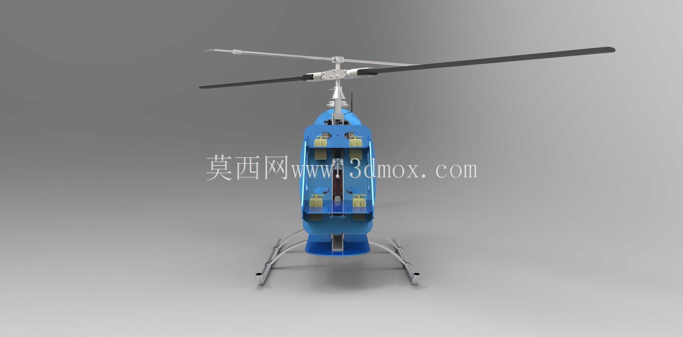 贝尔222 RC直升机