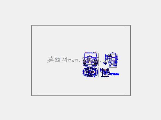 齿轮箱图纸(仅2D)