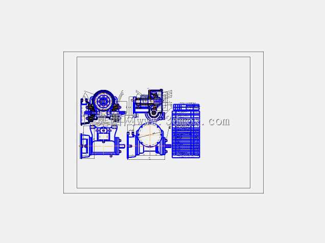 齿轮箱图纸(仅2D)