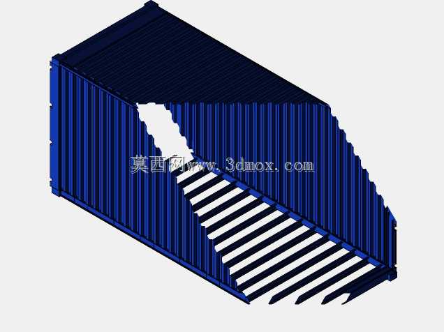 带两个门的20F高立方体容器