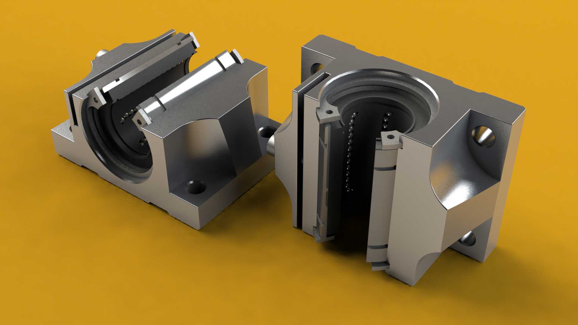 TBR20带壳体线性轴承