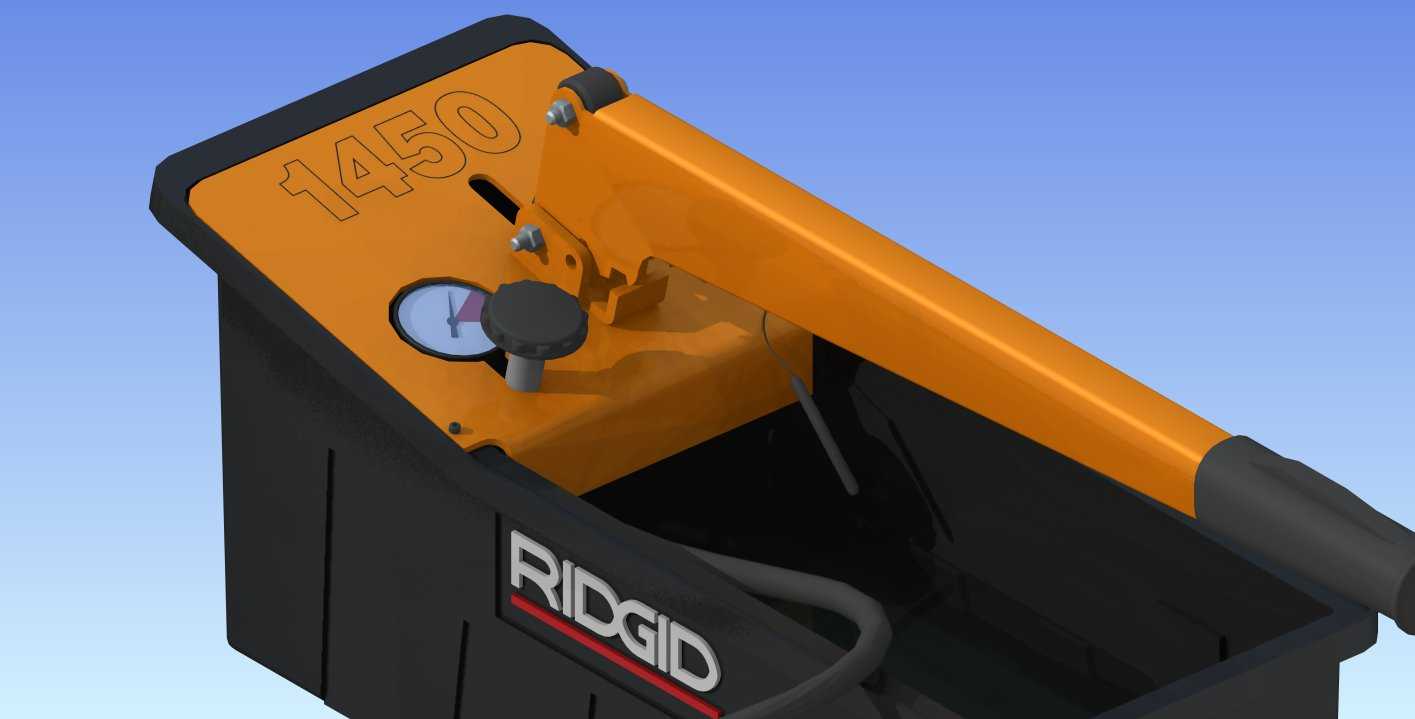 RIDGID 1450管道系统测试泵