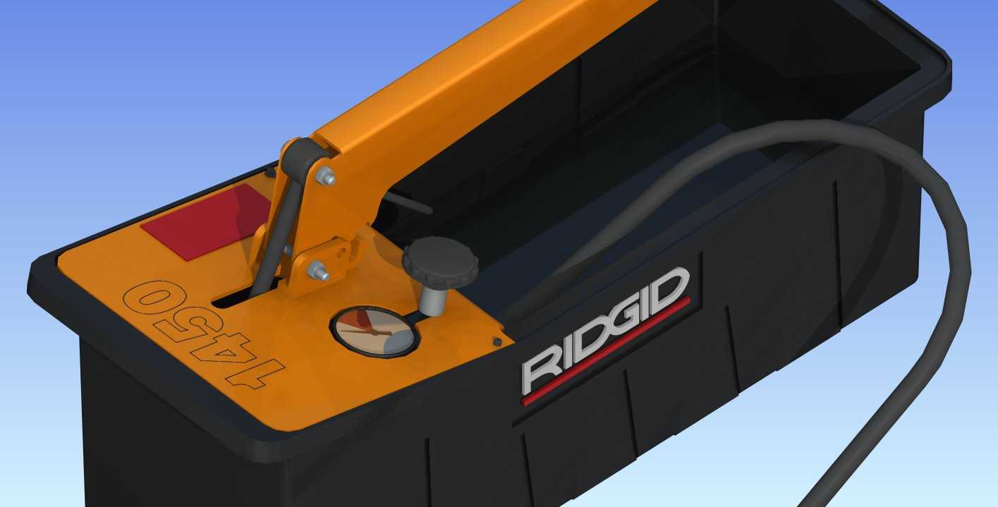 RIDGID 1450管道系统测试泵