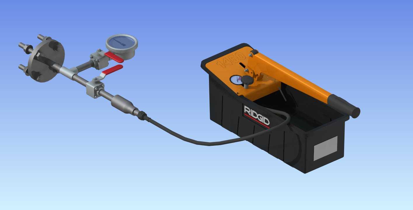 RIDGID 1450管道系统测试泵