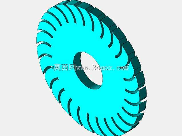 用于SolidWorks实践的贯流式水轮机