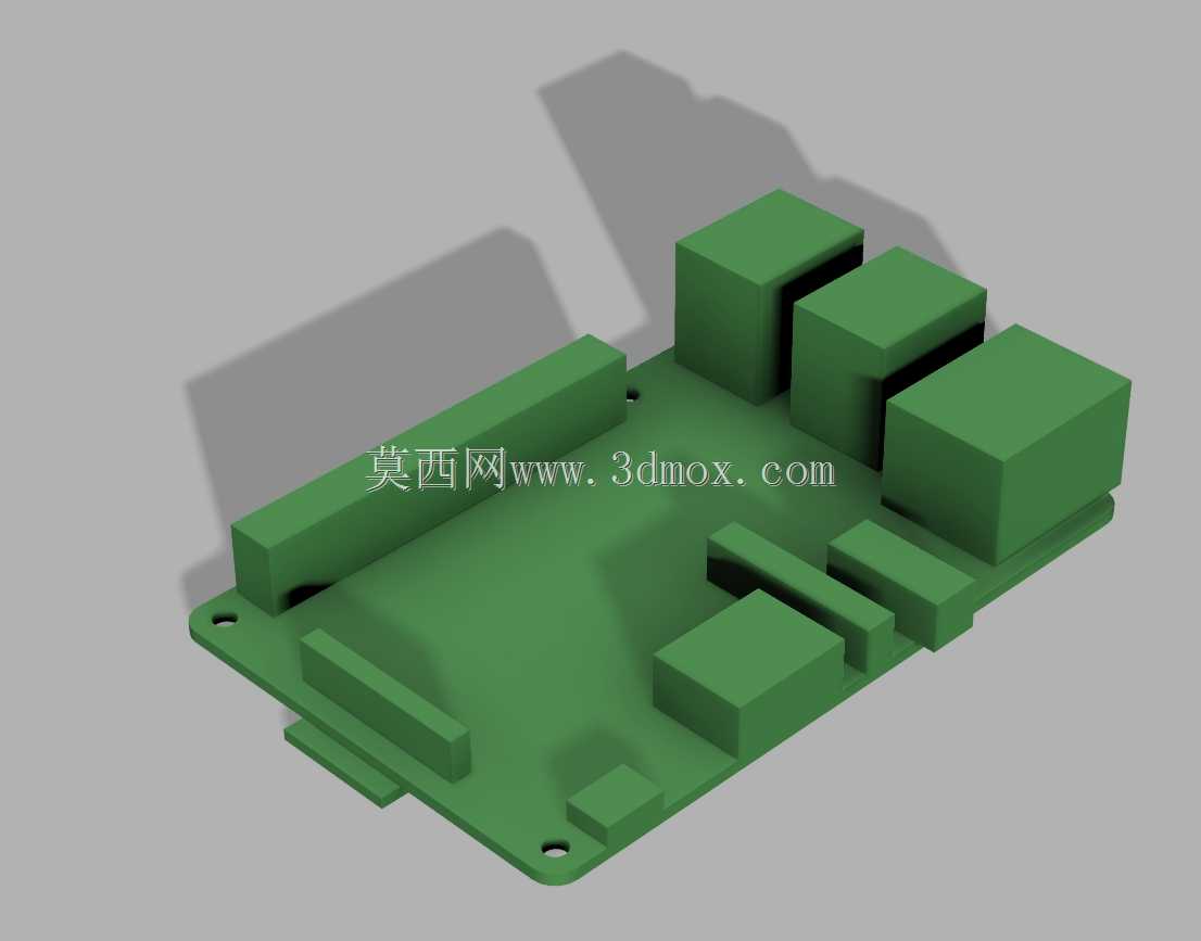 粗糙树莓Pi模型