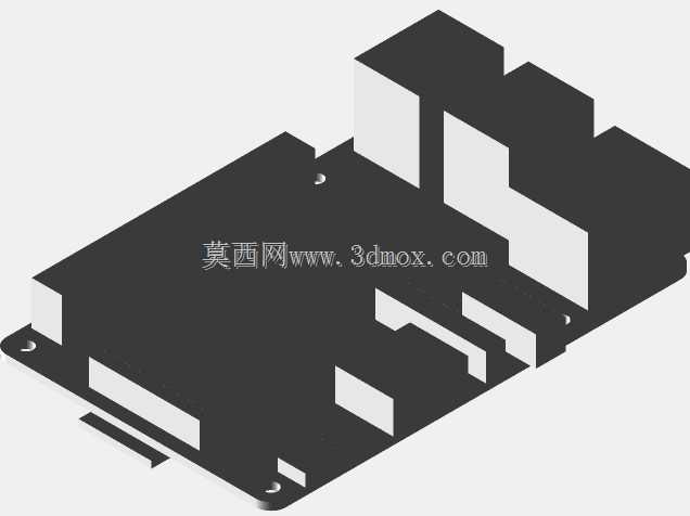 粗糙树莓Pi模型