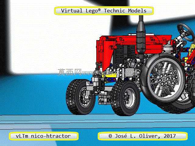 vLTm nico htractor乐高技术运动