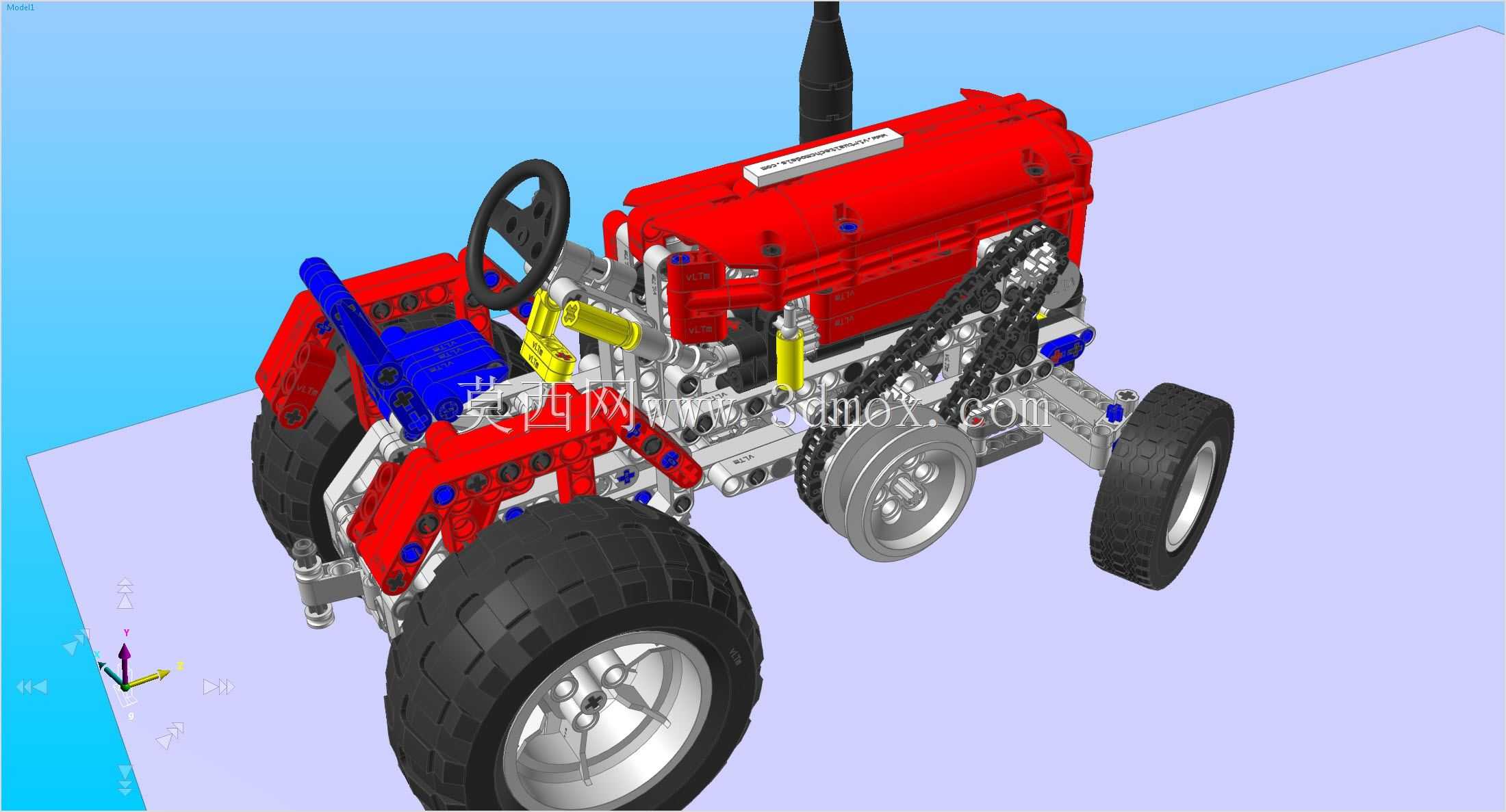 vLTm nico htractor乐高技术运动