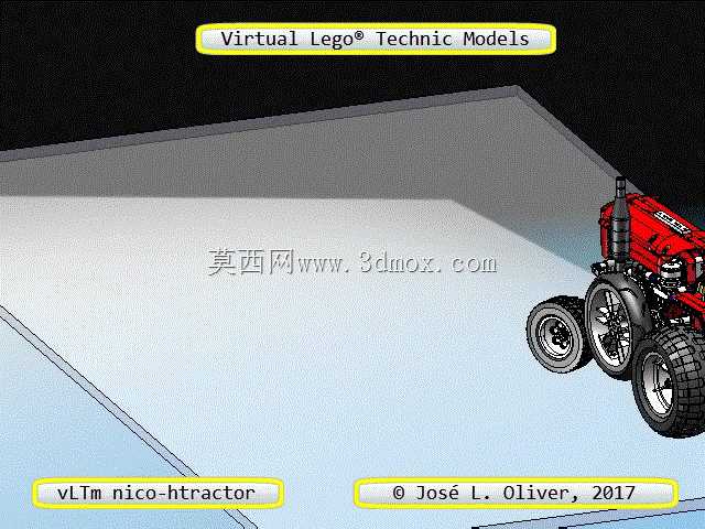 vLTm nico htractor乐高技术运动