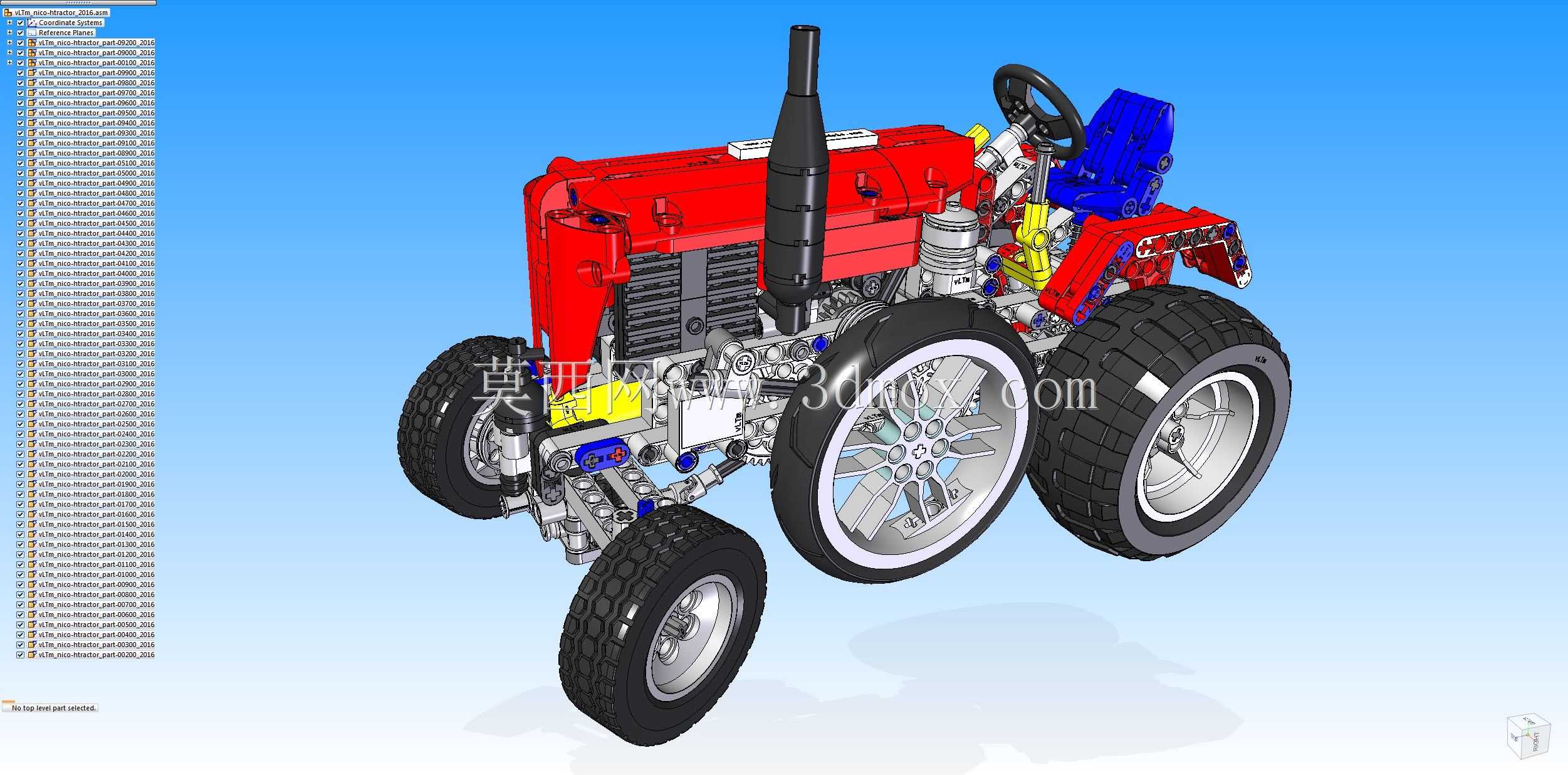 vLTm nico htractor乐高技术运动