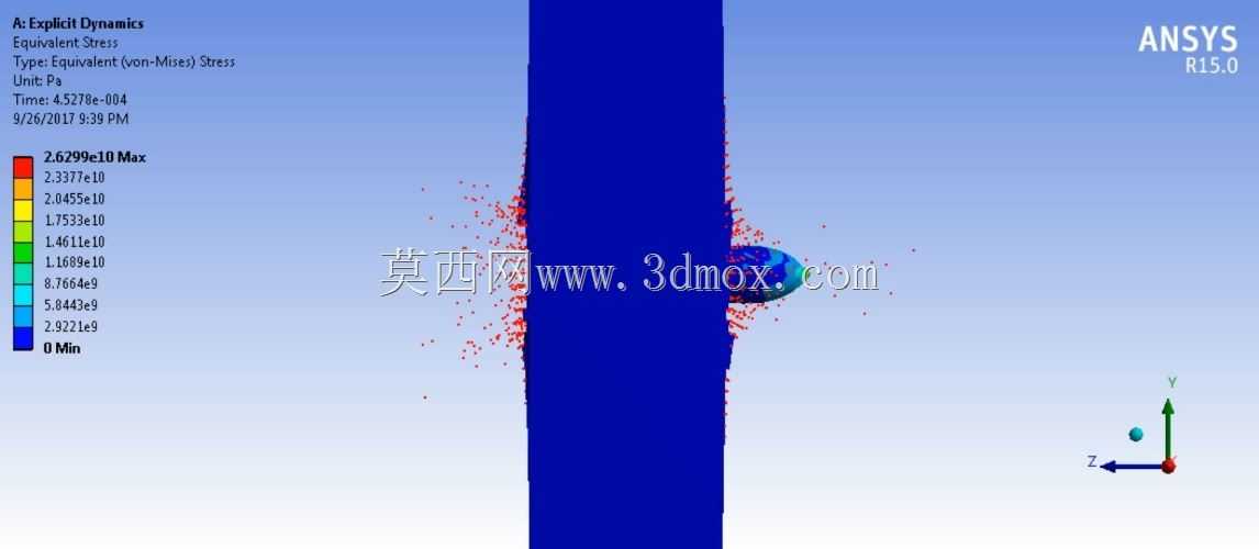 罐壳对混凝土壁的冲击(碰撞试验)