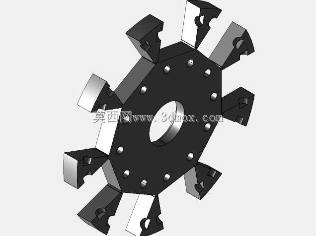 100mm重型双轮辋全方位车轮