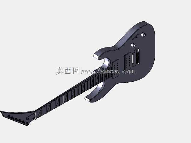 杰克逊JS22吉他CAD