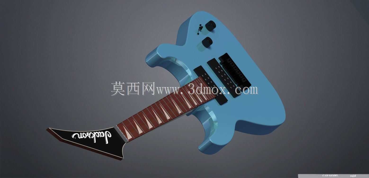 杰克逊JS22吉他CAD