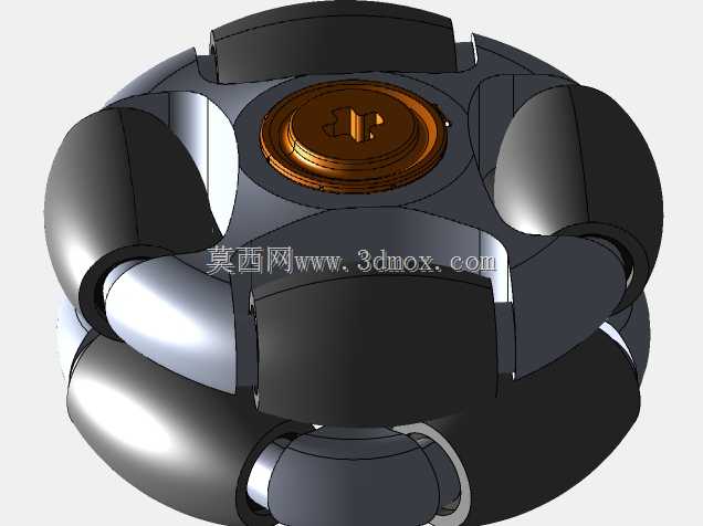 Rotacaster 48mm双(35A)-乐高轮毂